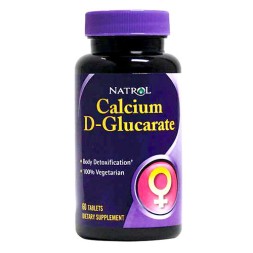Комплексы витаминов и минералов Natrol Calcium D-Glucarate  (60 таб)