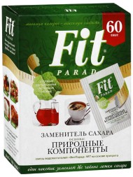 Диетическое питание Fit Parad №10 Заменитель сахара в стиках   (60 шт)