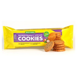 Диетическое питание SNAQ FABRIQ SNAQ FABRIQ Cookies овсяное печенье 180г. 