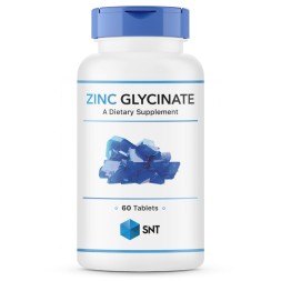 Товары для здоровья, спорта и фитнеса SNT Zinc Glycinate 50mg   (60 tabs)