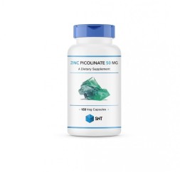 Комплексы витаминов и минералов SNT Zinc Picolinate 50mg   (180 vcaps)