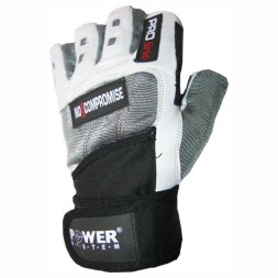 Товары для здоровья, спорта и фитнеса Power System PS-2700 перчатки  (черно-белый)