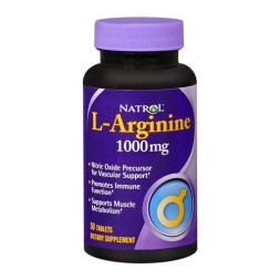 Спортивное питание Natrol L-Arginine 1000 мг  (50 таб)