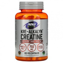 Спортивное питание NOW NOW Kre-Alkalyn Creatine 120 vcaps  (120 vcaps)