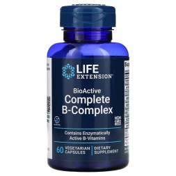 Комплексы витаминов и минералов Life Extension Life Extension BioActive Complete B-Complex 60 vcaps  (60 vcaps)