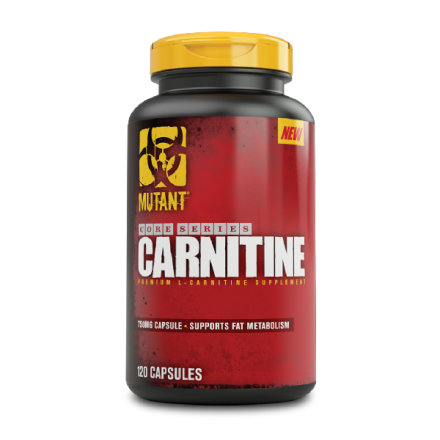 Л-карнитин в таблетках и капсулах Mutant Carnitine  (120 капс)
