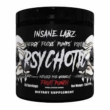 Товары для здоровья, спорта и фитнеса Insane Labz Psychotic BLACK   (220g.)