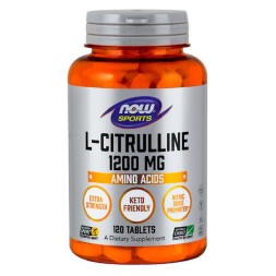 Спортивное питание NOW NOW L-Citrulline 1200mg 120 tabs  (120 tab)