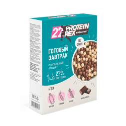 Диетическое питание ProteinRex 27% Готовый завтрак с высоким содержанием протеина Breakfast  (250 г)