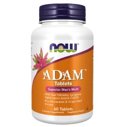 Мультивитамины и поливитамины NOW Adam Superior Men's Multiple Vitamin  (60 таб)