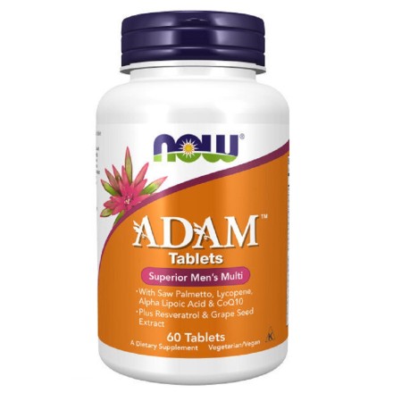 Мужские витамины NOW Adam Superior Men&#039;s Multiple Vitamin  (60 таб)