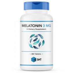 БАДы для мужчин и женщин SNT Melatonin 3mg  (60t.)