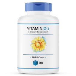 Комплексы витаминов и минералов SNT SNT Vitamin D3 5 000 IU 400 softgels  (400 капс)