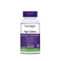 Предтрены Natrol High Caffeine   (100t.)